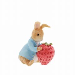 Peter With Strawberry Figurine