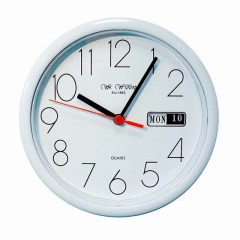 Day-Date White Clock