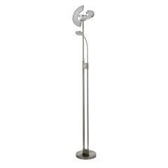 Gio Led Floor Lamp Knickel Chrome