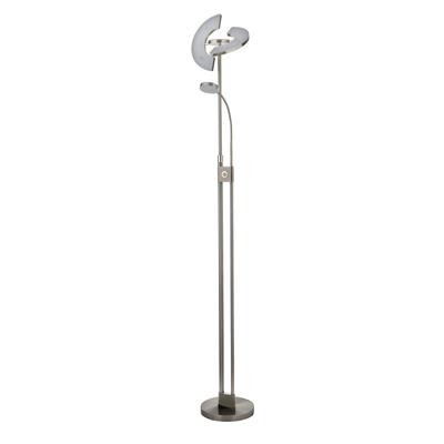 Gio Led Floor Lamp Knickel Chrome