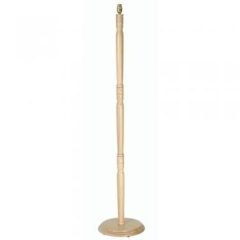 Natural Wood Floor Lamp