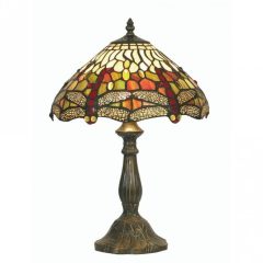 Tiffany Dragonfly Table Lamp 12″