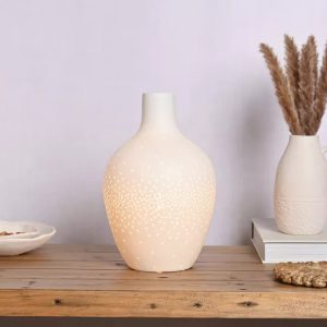 Hestia White Tall Table Lamp - Image 2