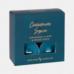 Scented Tealights Pk8 Cinnamon Spice
