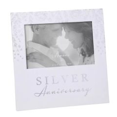 Amore Paperwrap Photo Frame Silver Anni