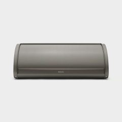 (disc) Brabantia Roll Top Breadbin Platinum