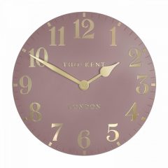 Arabic Wall Clock Blush Pink