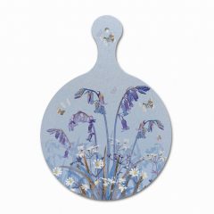 Round Chopping Board Bluebells
