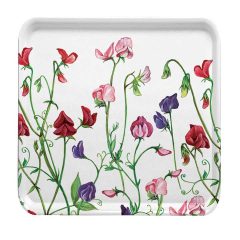 Square Tray Sweet Peas