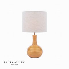 Laura Ashley Padley Table Lamp Yellow