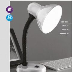 Palma Silver Desk Lamp 2028 ES