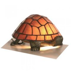 Tiffany Tortoise Purple Novelty Lamp