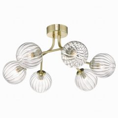 Yishka 6lt Semi Flush Gold
