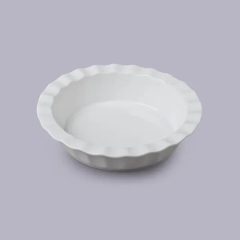 Small Deep Round Pie Dish