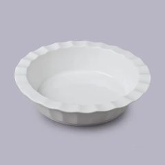 Large Deep Round Pie Dish