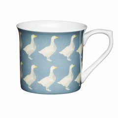 Geese Fluted China Mug