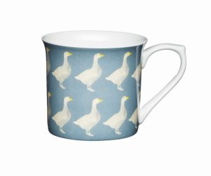 Geese Fluted China Mug