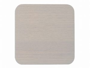 Naturals Wood Veneer Coasters Grey
