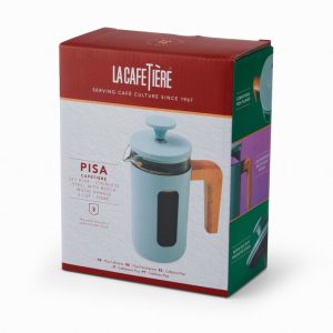 La Cafetiere Pisa Sky Blue 3 Cup - Image 2