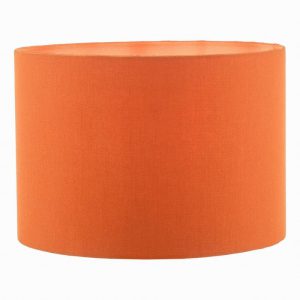 Shade Orange Drum Lamp