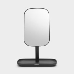 Renew Mirror with Storage Tray Dark Grey