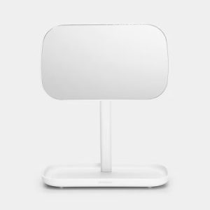 Renew Mirror with Storage Tray White - Image 2