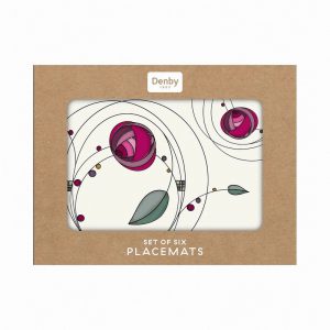 Denby Tiffany Rose Placemats (6) - Image 2