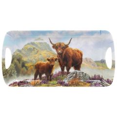 Highland Cow Large Sandwich Tray