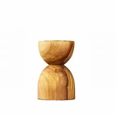 Olive Wood Small Tealight Holder