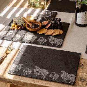 Slate Placemats Sheep Set 2 - Image 2