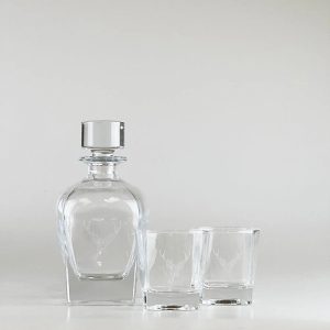 Stag Prince Decanter & Glass Set