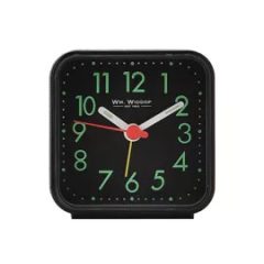 Alarm Clock Top Shut Off Black