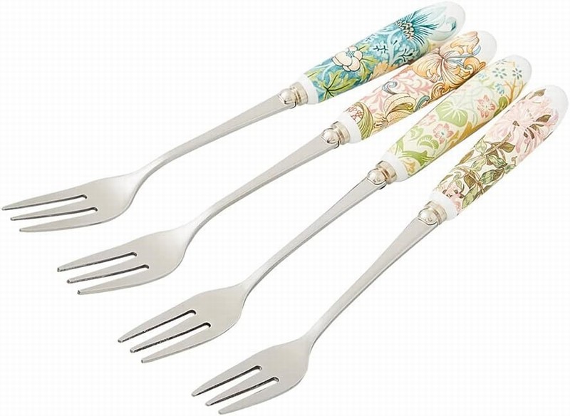 Morris & Co Pastry Forks S/4