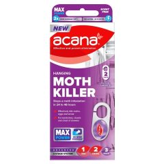 Acana Hanging Moth Killer & Freshener 2pk