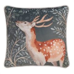 Forest Animals Green Cushion