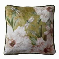 Fiorella Olive Cushion