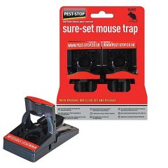 Pest-Stop Sure Set Plastic Mouse Trap