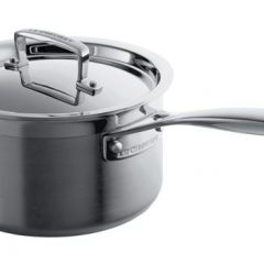 Le Creuset 3-Ply S/S Saucepan