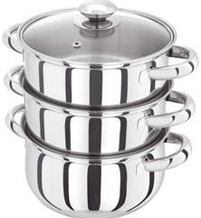Judge Basics Steamer 3 Peice 18cm
