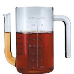 Master Class Glass Gravy/Fat Separator