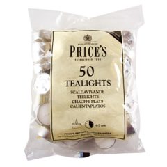 Prices Tealights 50