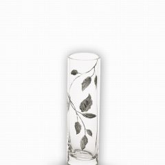 Silver Leaf Vase