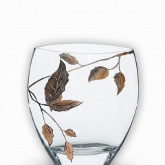 Gold Leaf Vase