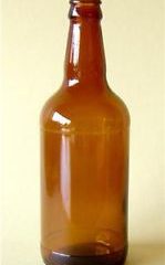 PET Beer Bottles Amber 500ml Crown Cap Closure Pk24