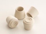 Rubber Leg Tips White – 19mm (3/4 Inch)