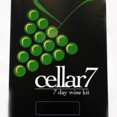(dnr) Cellar7 Wine Kit 7 Day Chardonnay 30 Bottle