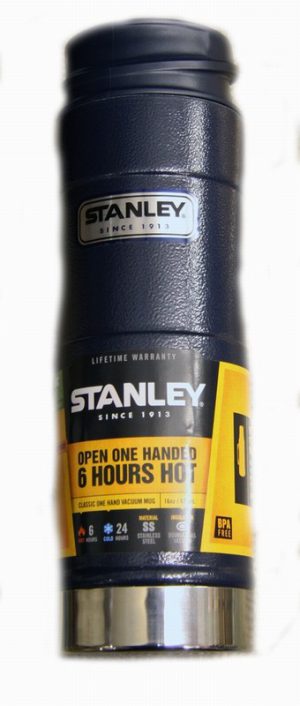 Stanley One Handed Travel Mug .47L Blue