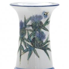 Thistle Cylinder Vase Small