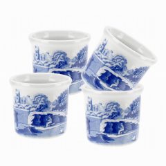 Blue Italian Egg Cups Set of 4