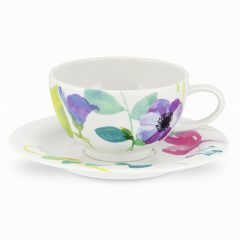 Water Garden Breakfast Cup/Saucer